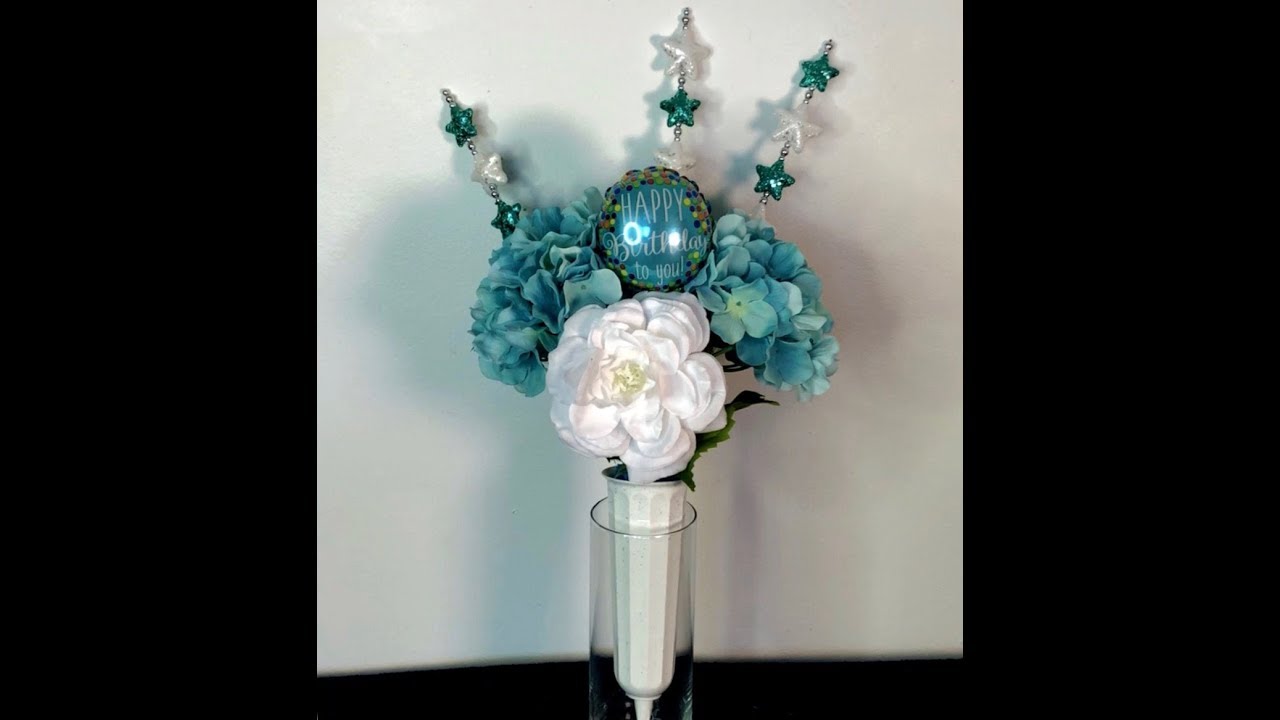 How to make an Artificial Floral Cemetery Arrangement for *ONLY* $10.00