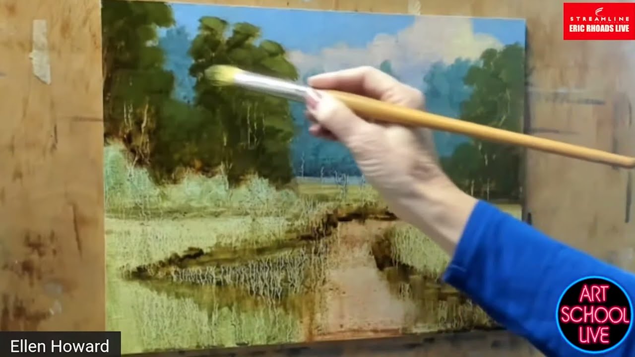 Painting Water Reflections w/ Ellen Howard