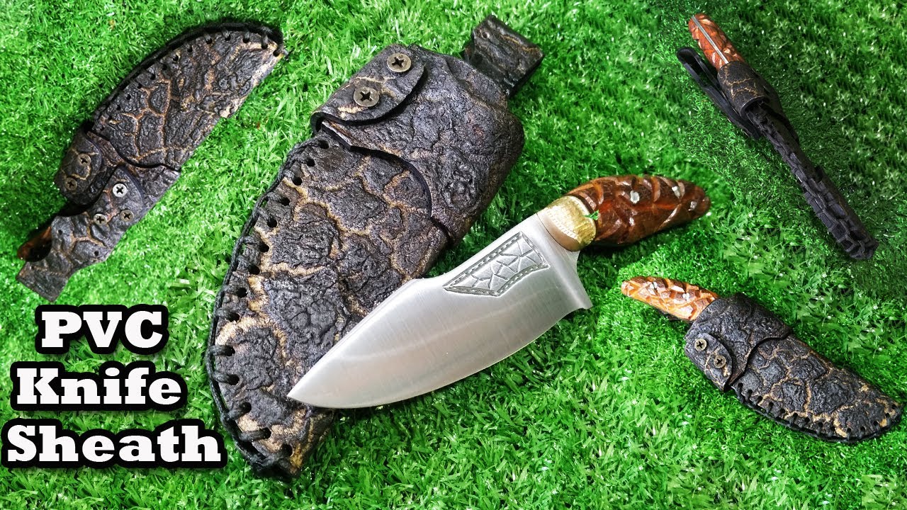 ♻️ Making Knife Sheath from PVC | Cara Buat Sarung Pisau PVC