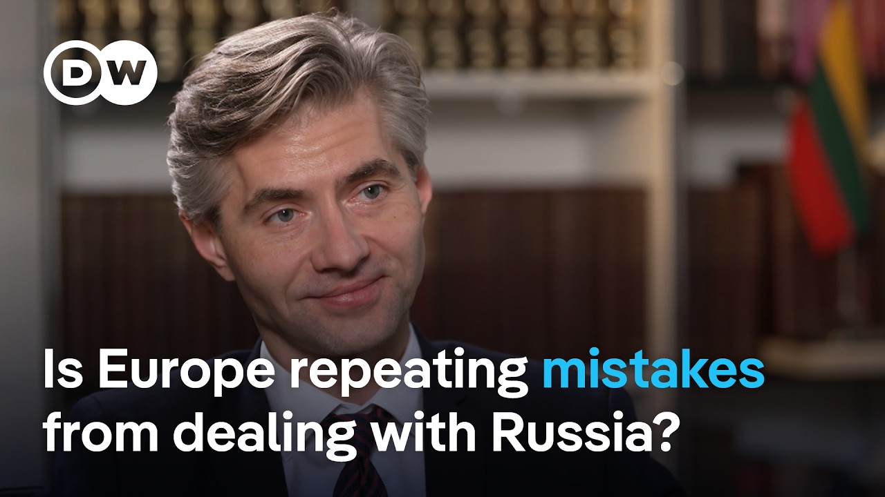 "Russia wants NATO to be destroyed" Interview with Lithuania’s Foreign Minister Budrys | DW News