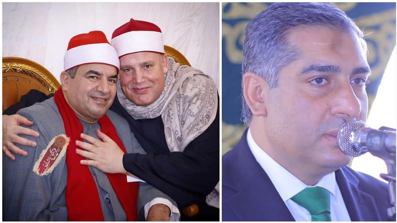 الشيخ حجاج الهنداوي بحضورالشيخ محمدالشرقاوي تقديم الإعلامي وليدالحسيني عزاءوالدةرئيسالنيابةالاداريه