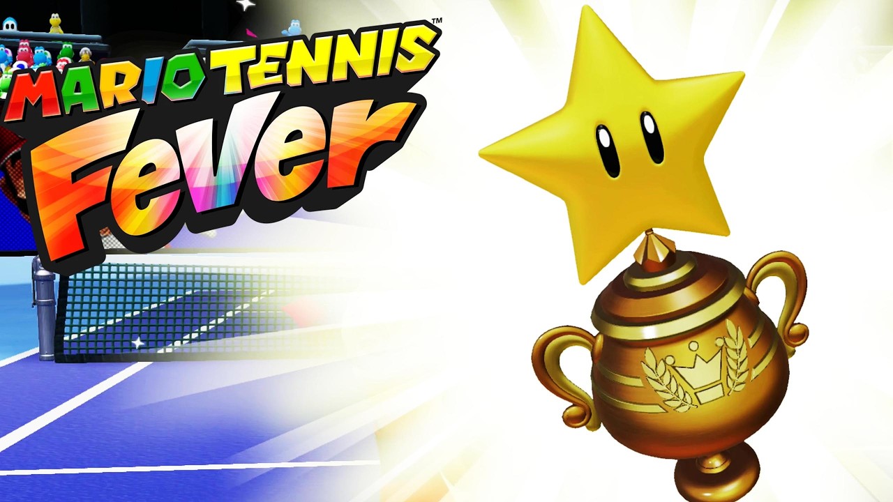 Mario Tennis Fever All Cup Tournaments (Singles & Doubles)
