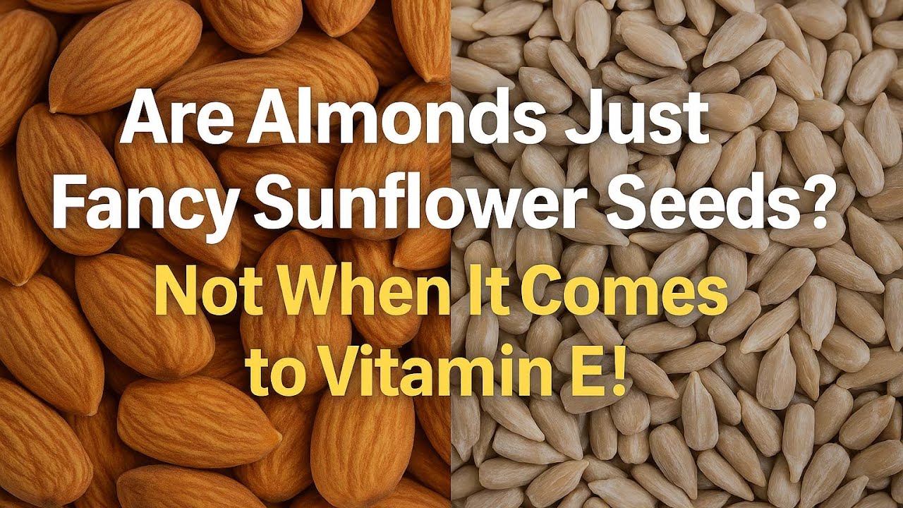Are Almonds Just Fancy Sunflower Seeds? Not When It Comes to Vitamin E!
