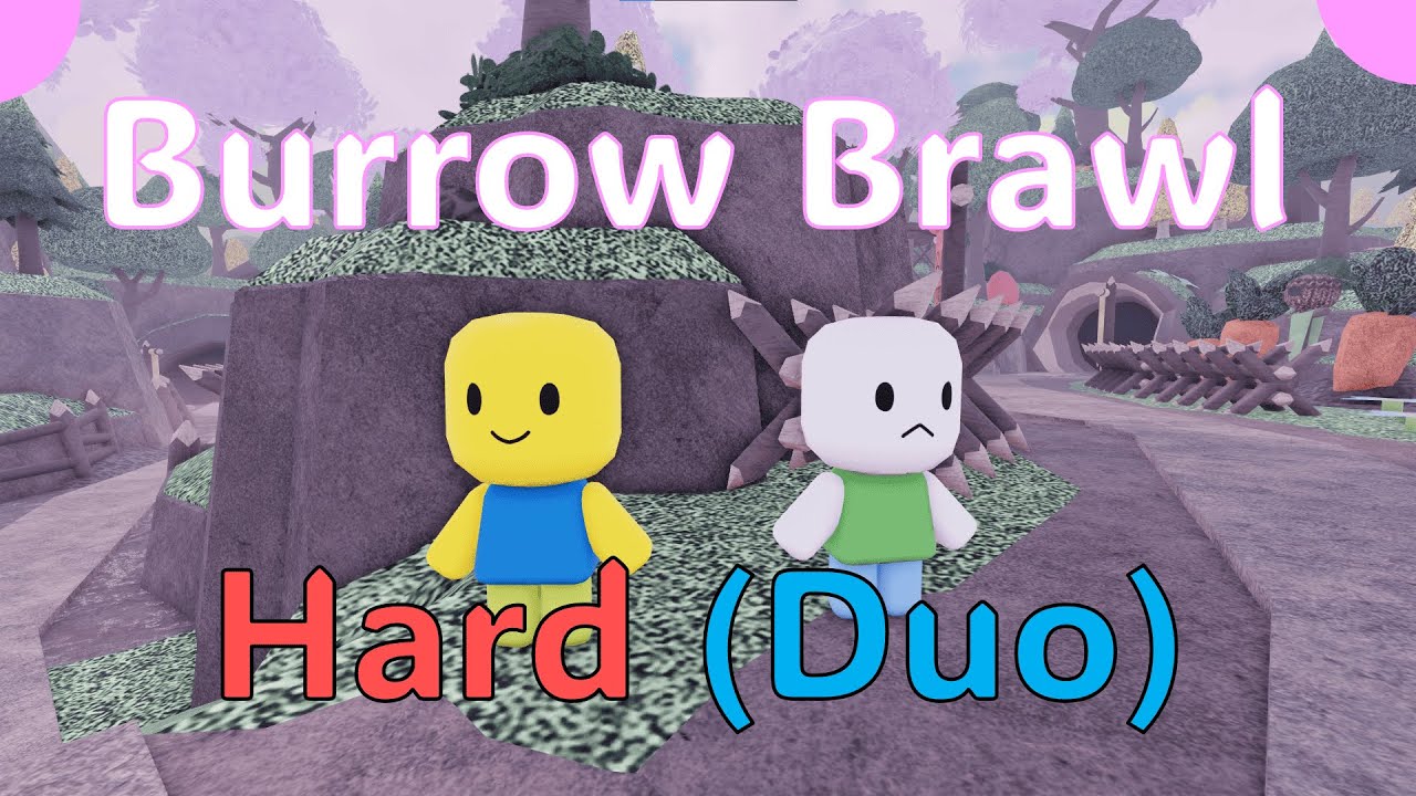 Burrow Brawl Hard Mode (Duo) - Tower Heroes (Google Doc!)