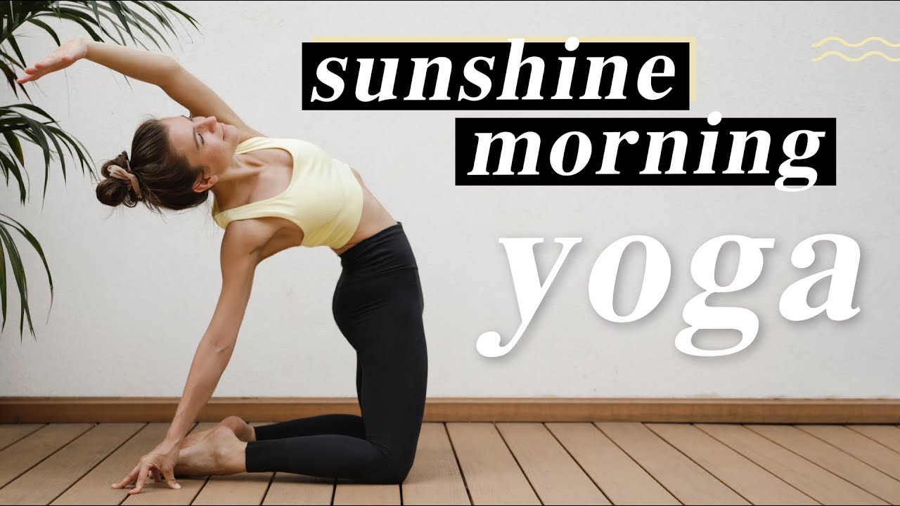 Yoga Morgenroutine für Anfänger | Kraft & Energie für den Tag | klar und wach in 15 Minuten
