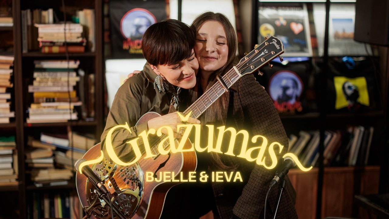 Bjelle & Ieva - Gražumas (Live session at Kernagis bar)