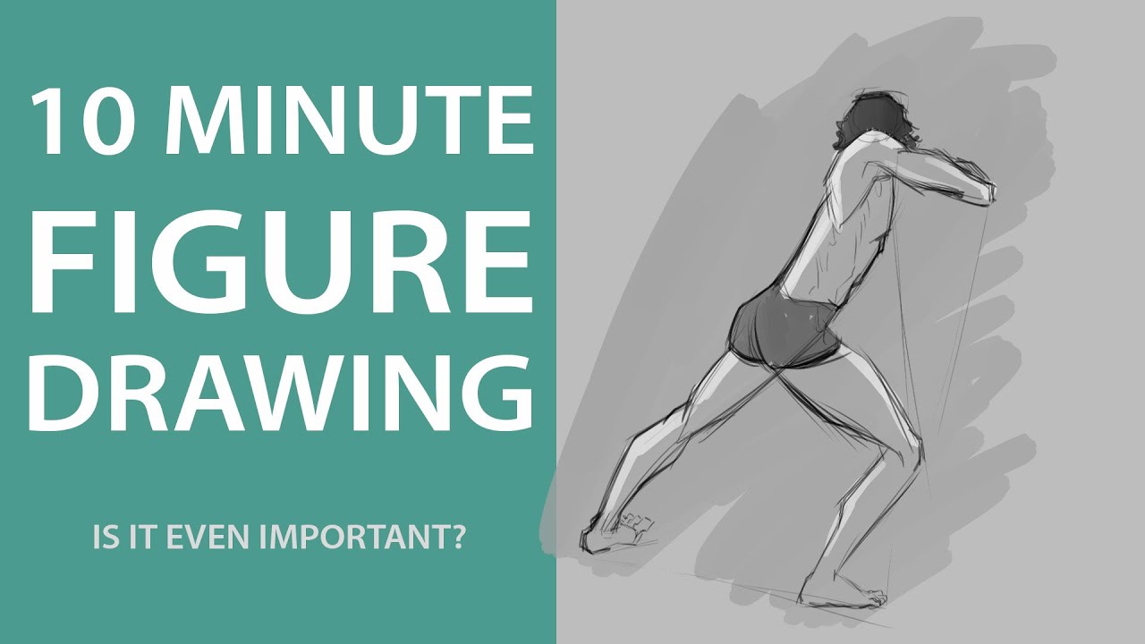 Long Pose Figure Drawing | 10 Minutes