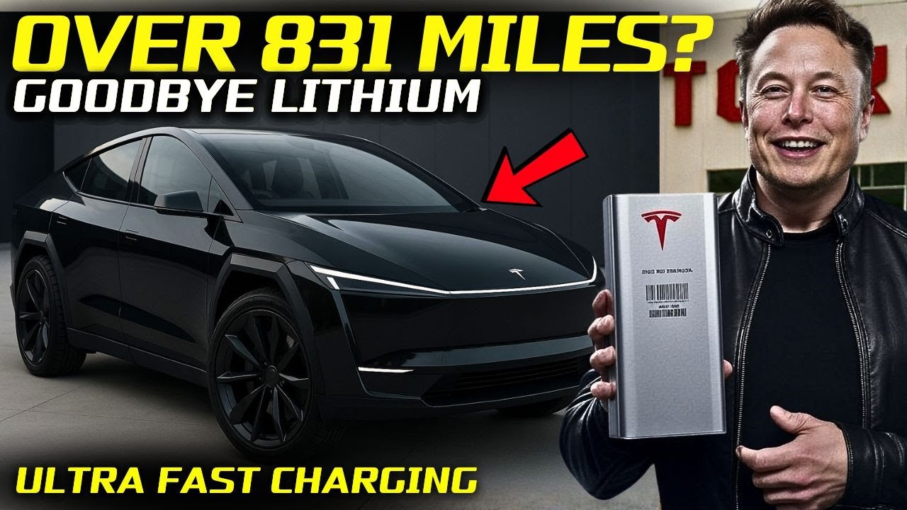 Новая Tesla Model 2 ALUMINUM-ION: запас хода 1000 миль, 5-минутная зарядка, модернизация за 5 тыс...