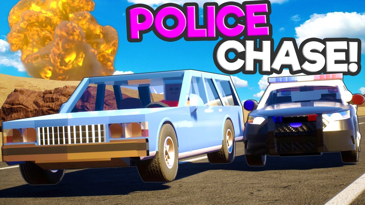 BANK HEIST Leads to Epic Lego POLICE CHASE in Brick Rigs Multiplayer!