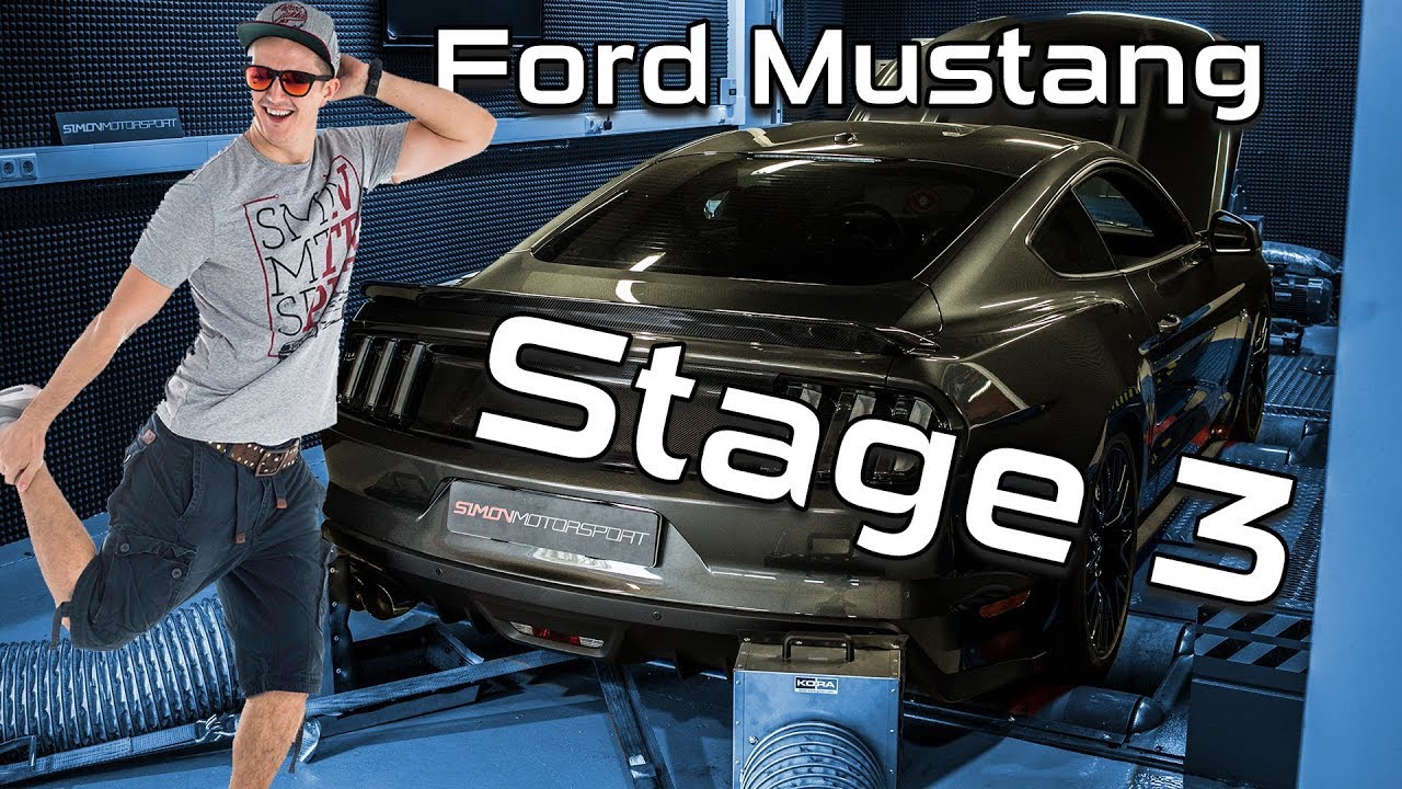 Ford Mustang |  Leistungssteigerung auf 505PS/580NM Sauger-Tuning Stage 3 | SimonMotorSport | #312