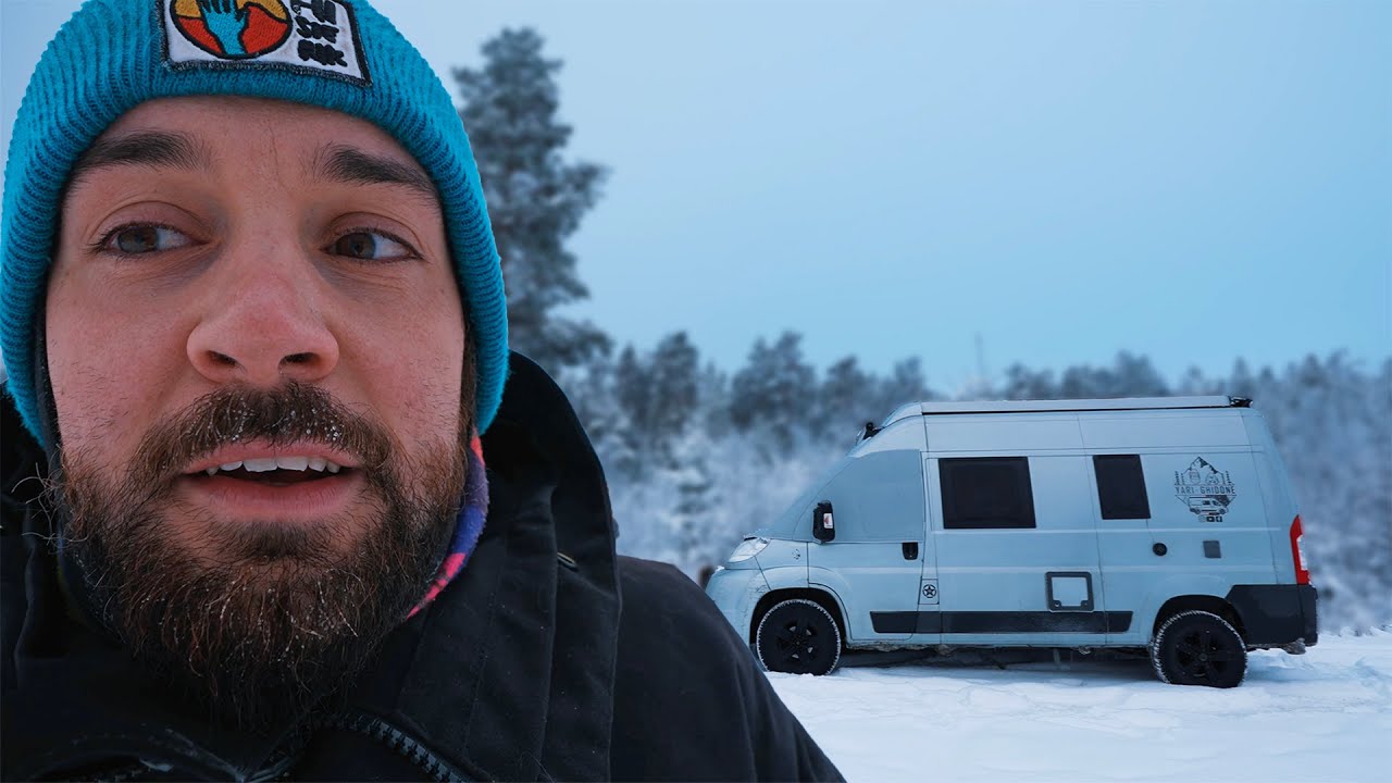 -21° in CAMPER! 🥶  inizia a fare sul SERIO!