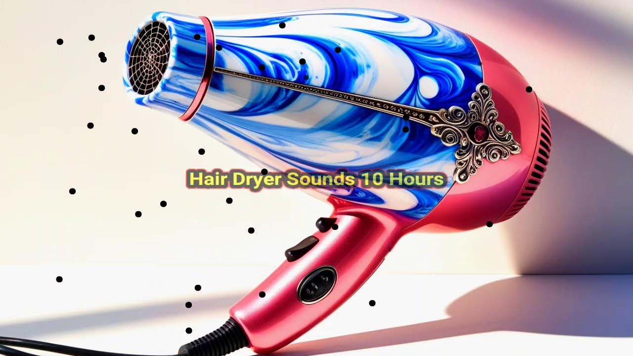 White Noise for Babies – Blow Dryer ASMR - Baby Sleep White Noise Audio