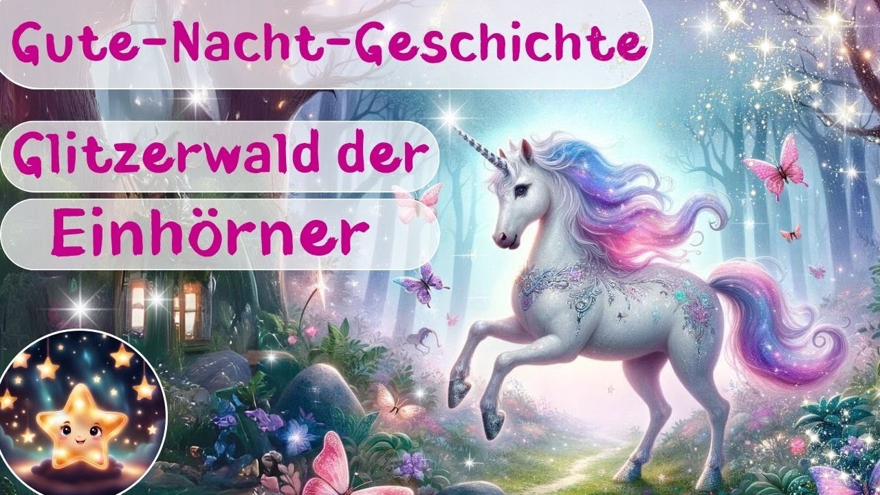 Im Glitzerwald der Einhörner - Entspannungsgeschichte für Kinder zum Einschlafen