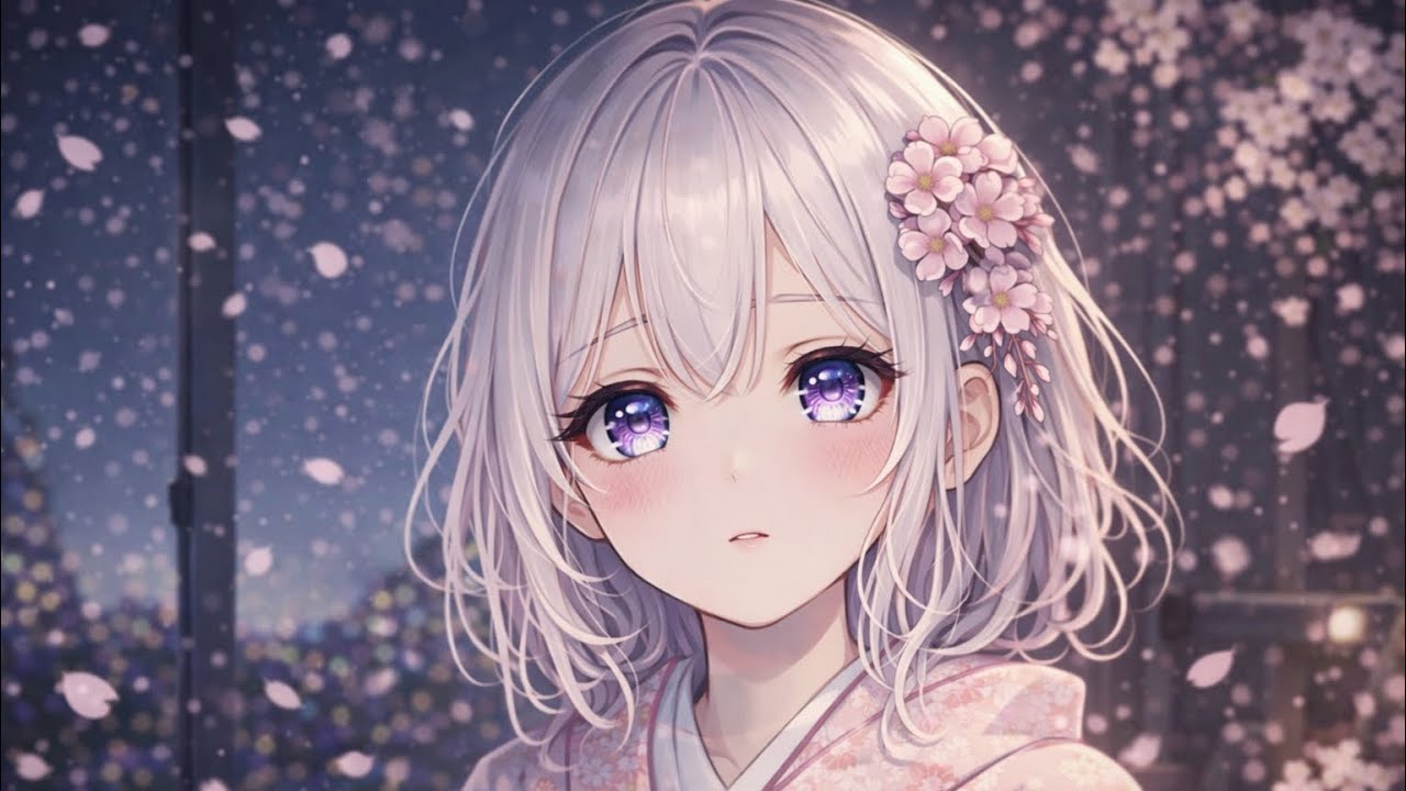 花が落ちる夜｜和風シリーズ #027【オリジナル曲】
