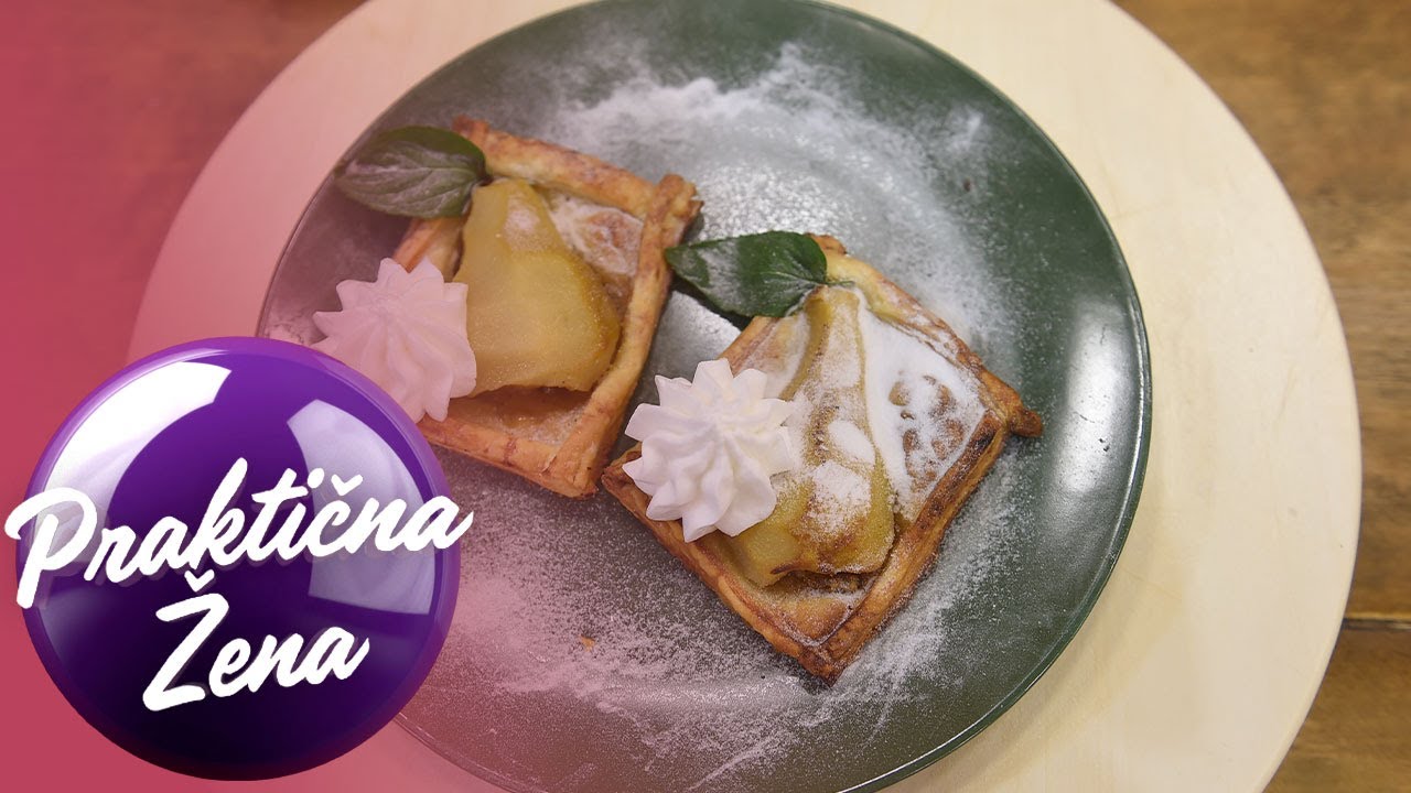 Praktična žena – Kruške u lisnatom testu
