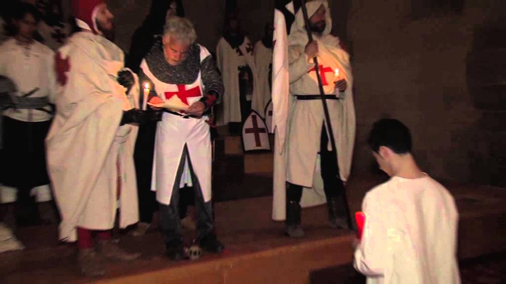 Ceremonia de Ingreso de un Caballero Templario