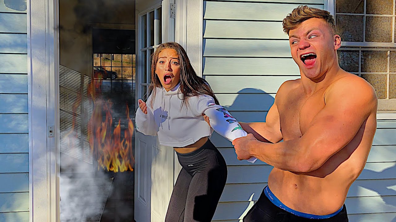 OUR NEW HOUSE CAUGHT ON FIRE...