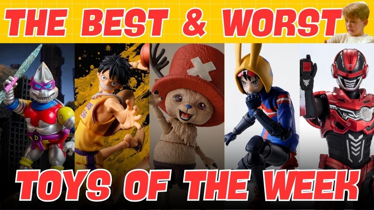 One Piece Netflix 2nd wave, My Hero Vigilantes, super-collabs!| The Best & Worst Toys of the Week