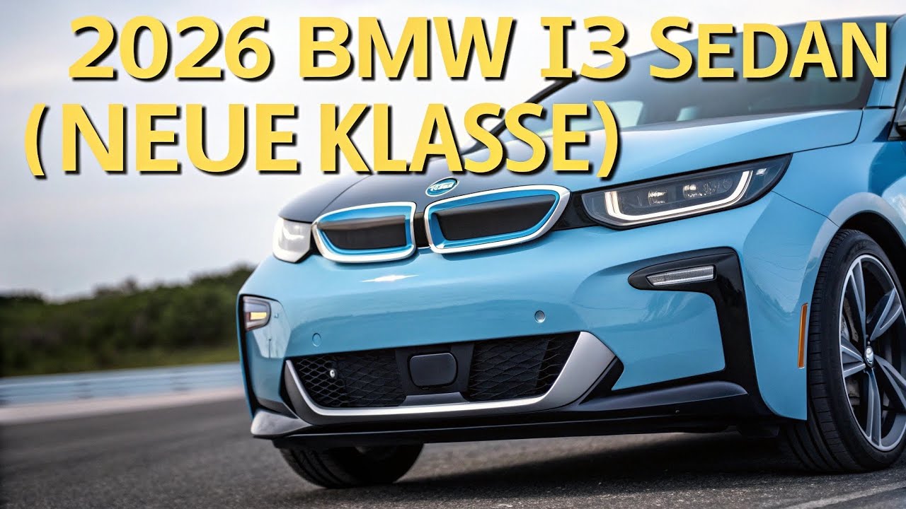2026 BMW i3 Sedan (Neue Klasse) – The Electric BMW That Redefines the Future