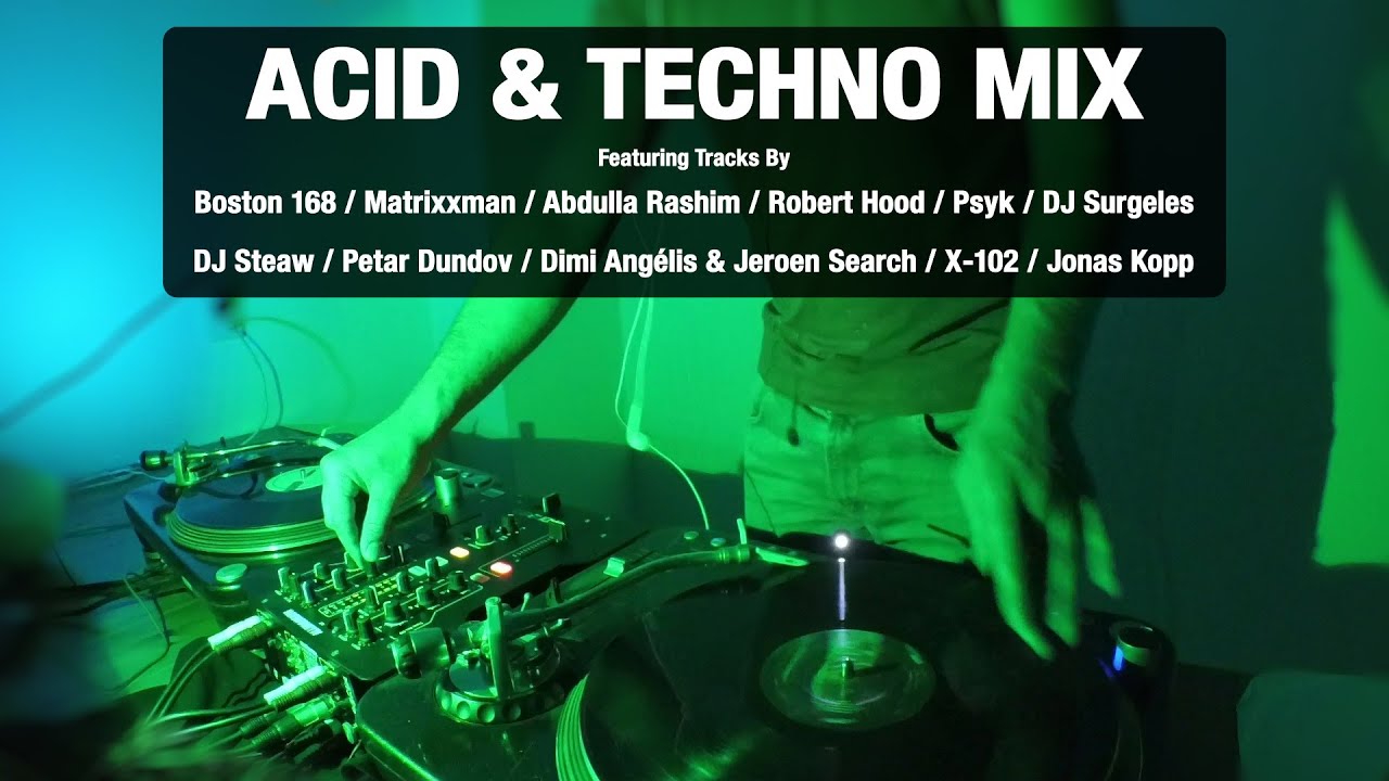 Acid & Techno Mix | With Tracklist | Vinyl Mix