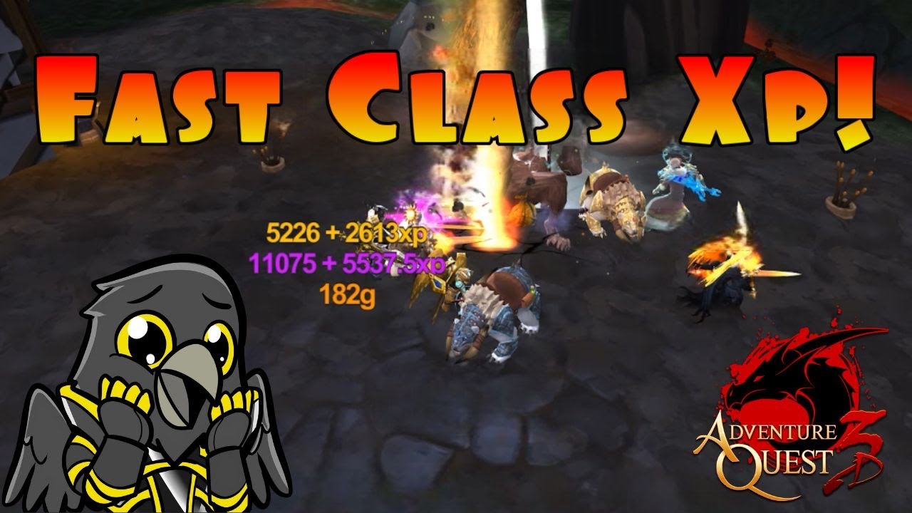 How To Get FAST Class XP! (2024 Edition) AdventureQuest 3D