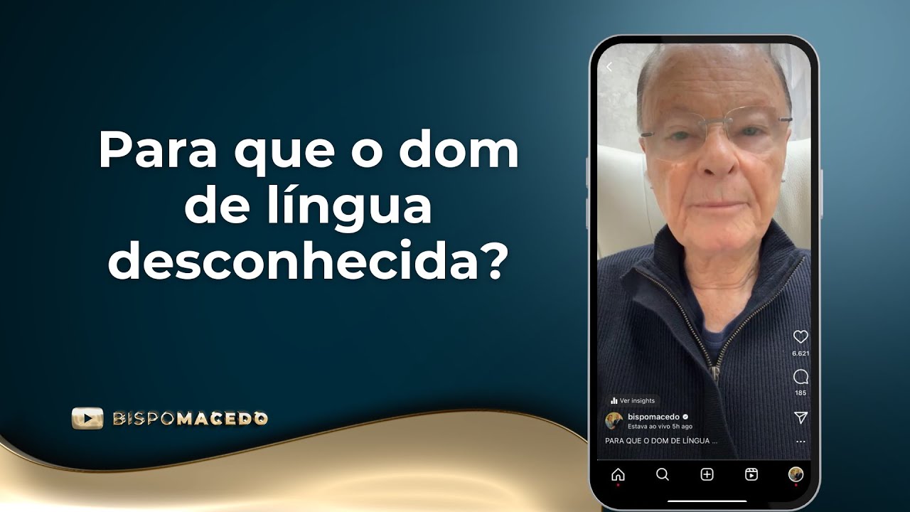 Para que o dom de língua desconhecida? - Meditação Matinal 13/11/23