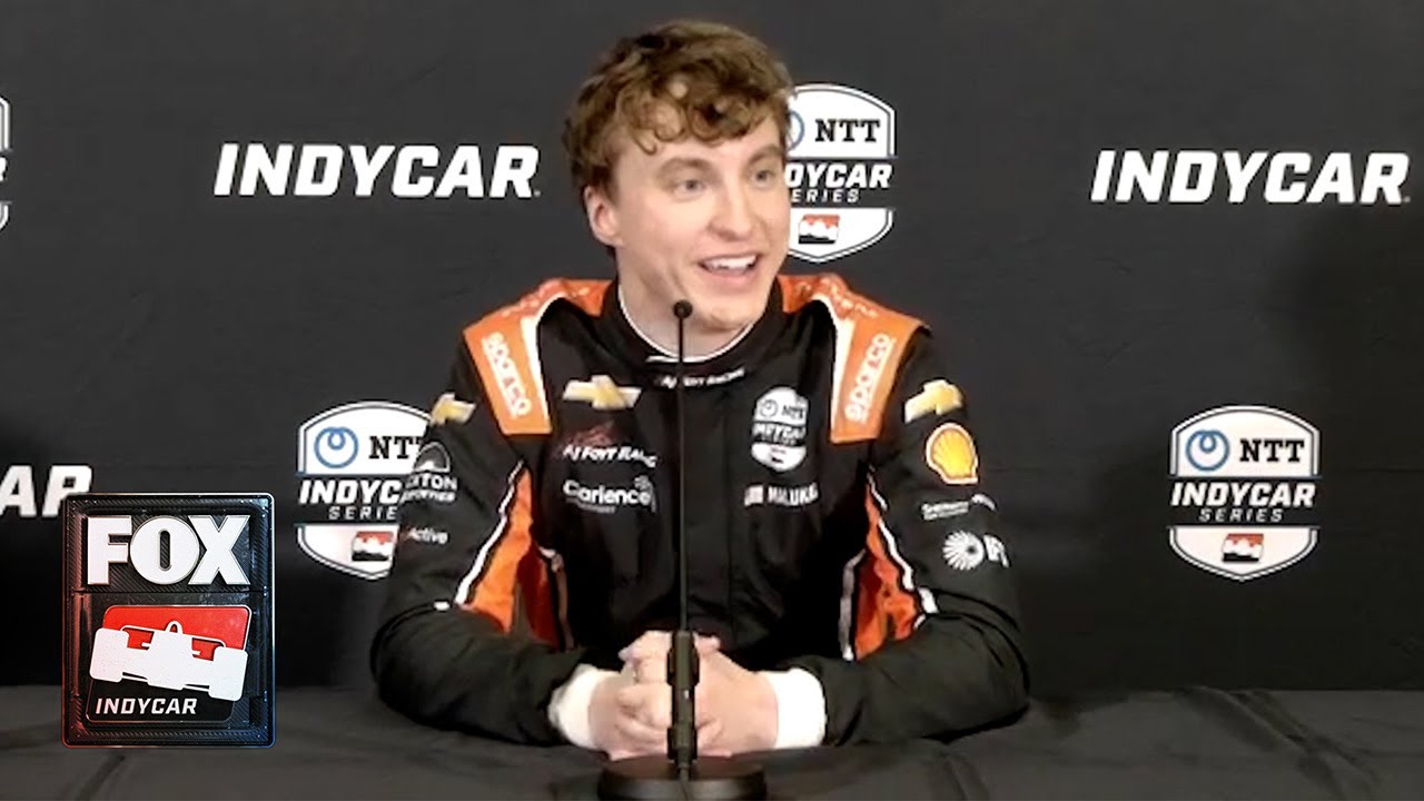 INDYCAR Content Day: David Malukas | INDYCAR on FOX