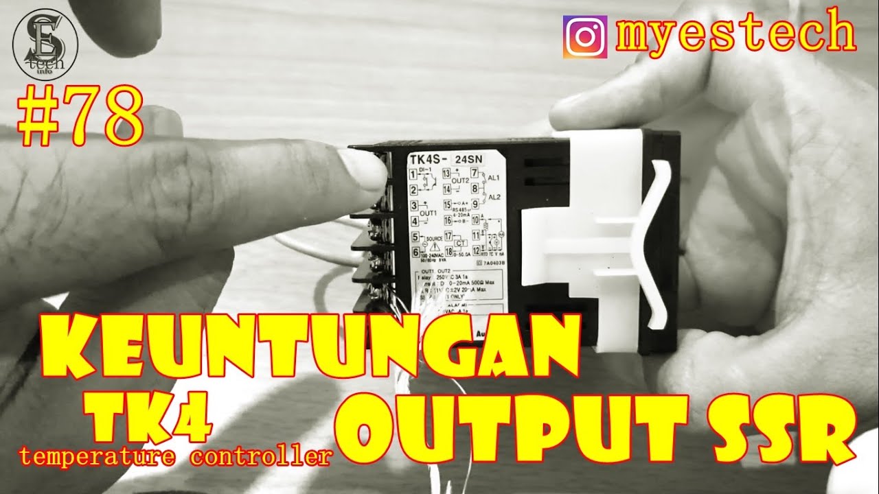 advantage of temperature controller TK4 #autonics with output SSR