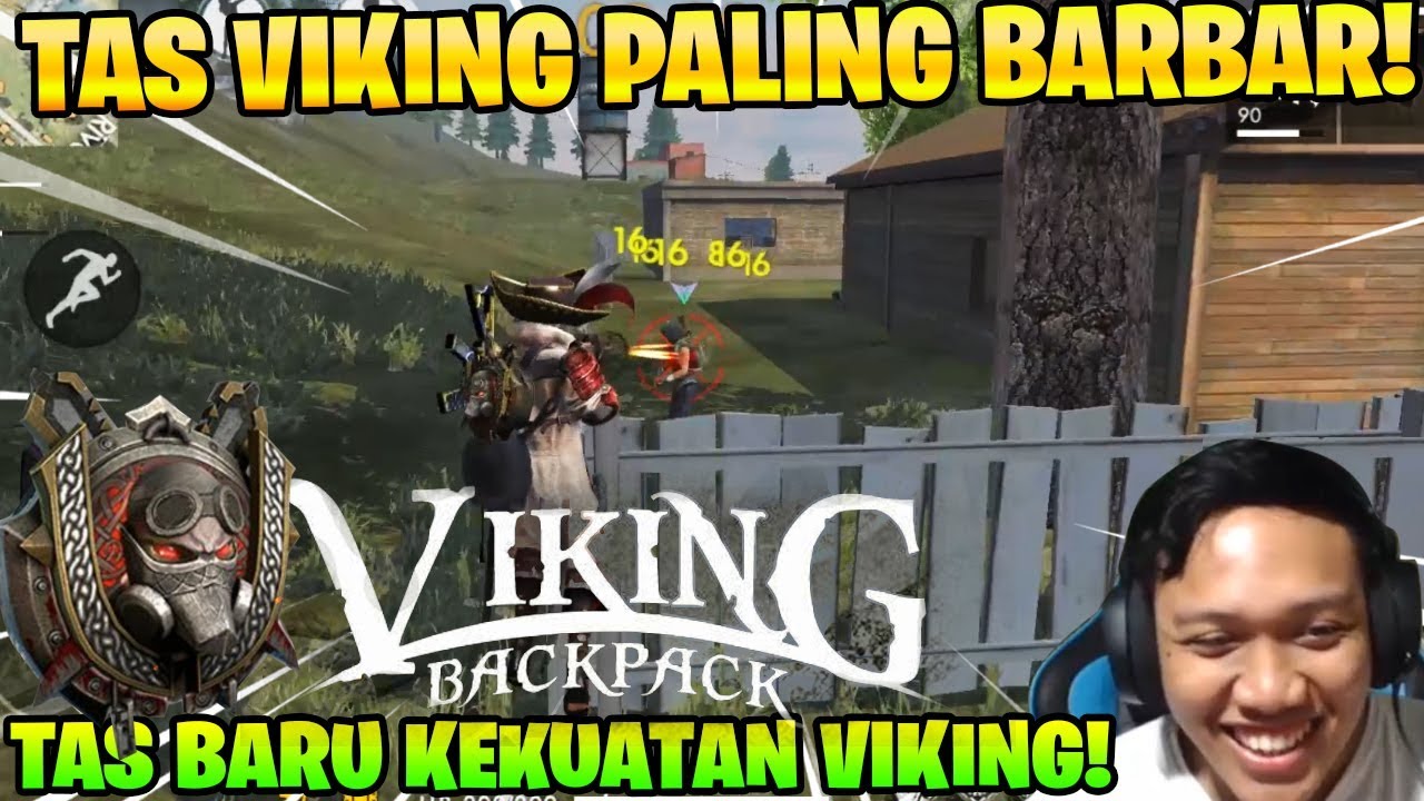 TAS VIKING TERBARU PALING BERJIWA BARBAR! MUSUH AUTO JADI BOT! - Garena Free Fire