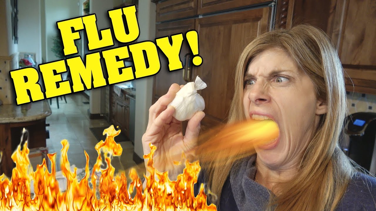 KIDS EAT RAW GARLIC!!! Natural Flu Remedy! Valentine's Day Vlog