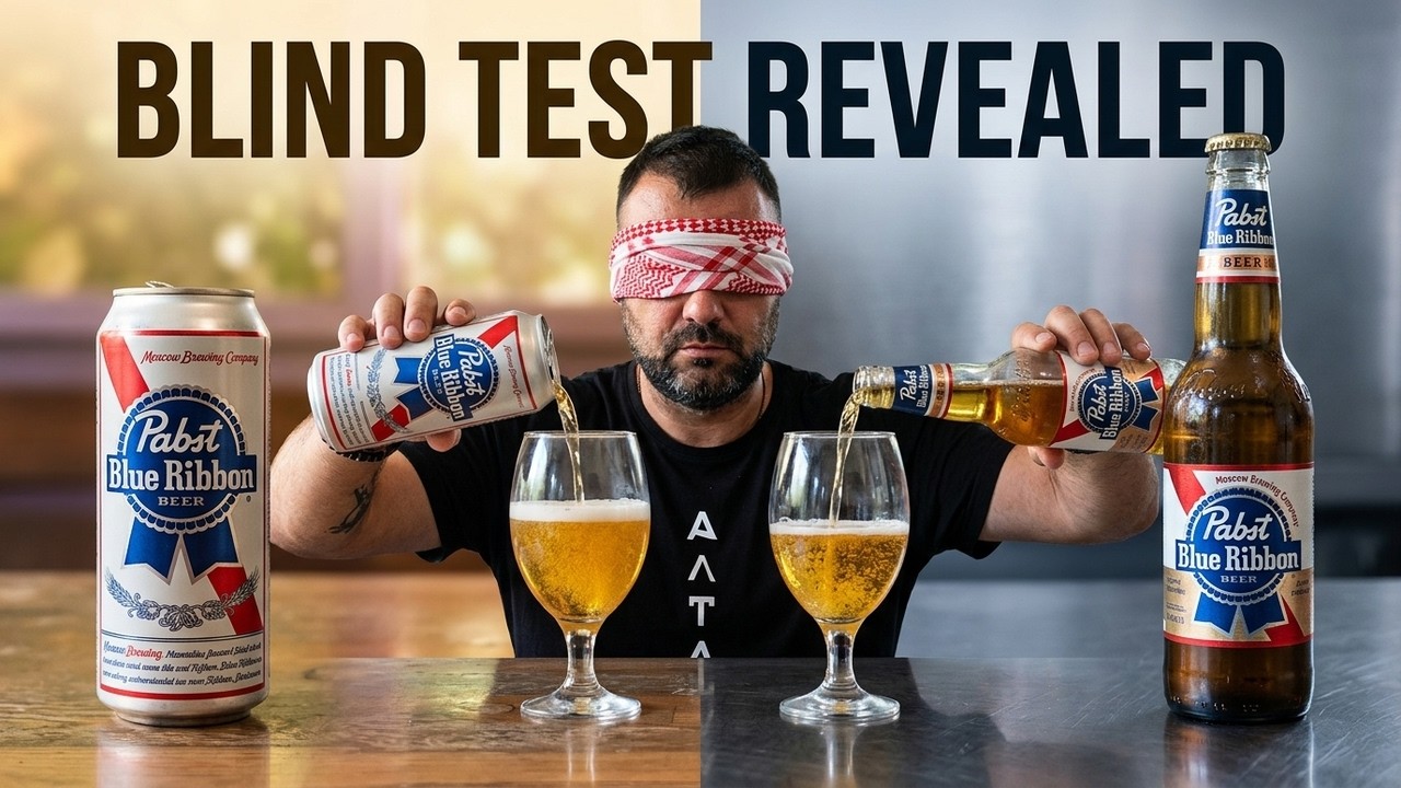 Unlocking the Mystery: Russian Pabst Blue Ribbon Revealed #небольшойэксперимент