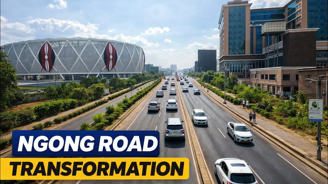 Преобразование дороги Нгонг к 2026 году 🚧 От транспортного хаоса к современной автомагистрали!