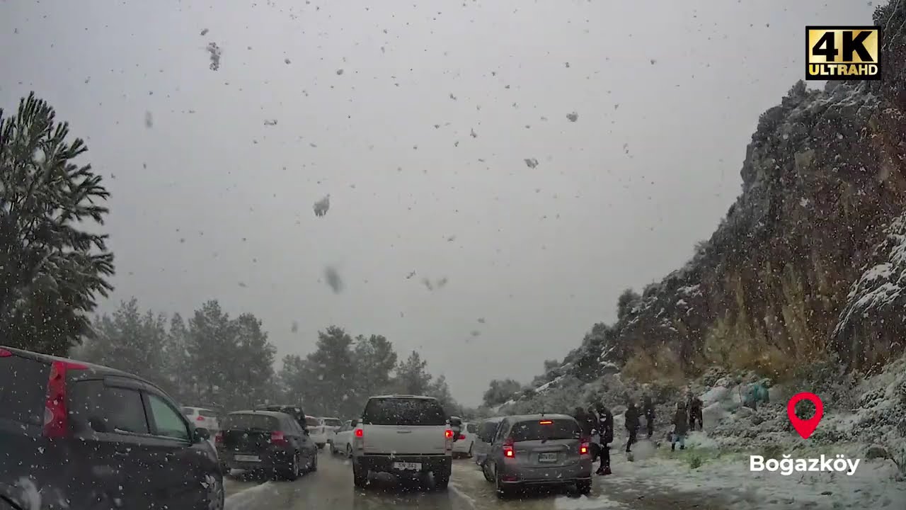 Kıbrıs'ta Kar Boğazköy