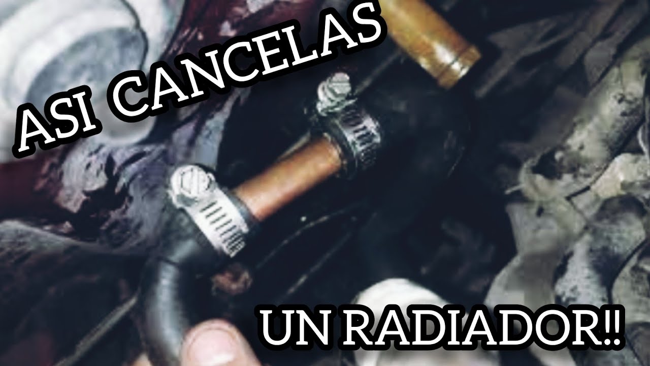COMO anular RADIADOR interno / ASI puedes HACERLO!!