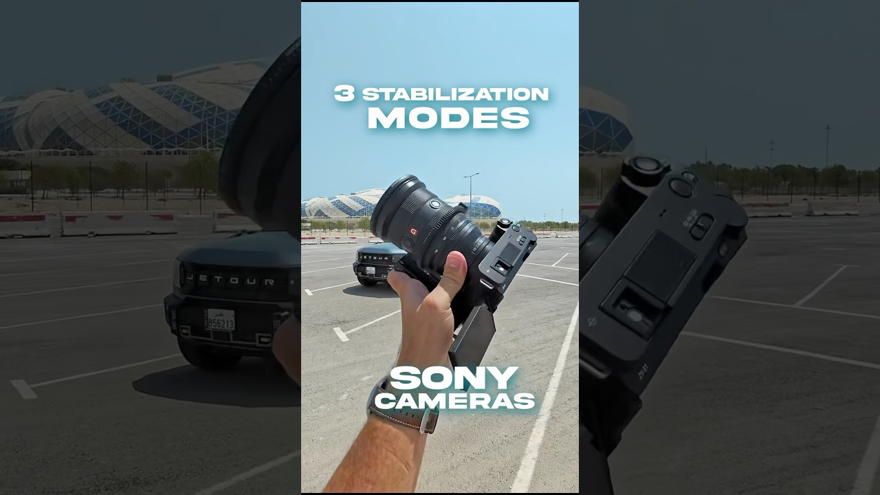 3 Stabilization Modes in Sony Cameras #videographer #creativecontentcreator #videography #handheld