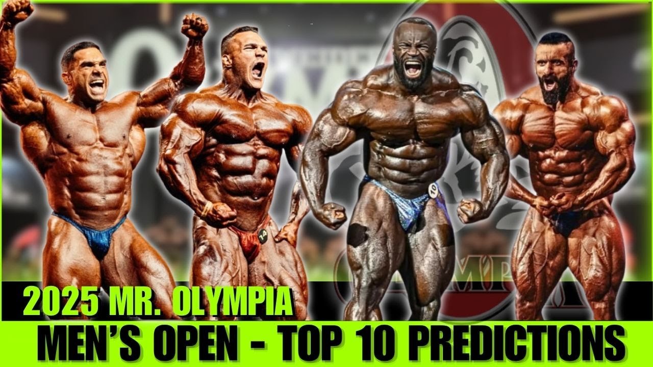 10 лучших прогнозов на Мистер Олимпия 2025 года! Открытый чемпионат по бодибилдингу среди мужчин
