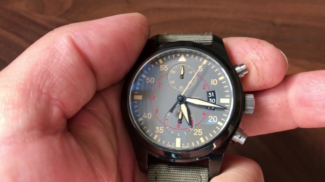 IWC Top Gun Miramar Chronograph ref iw388002