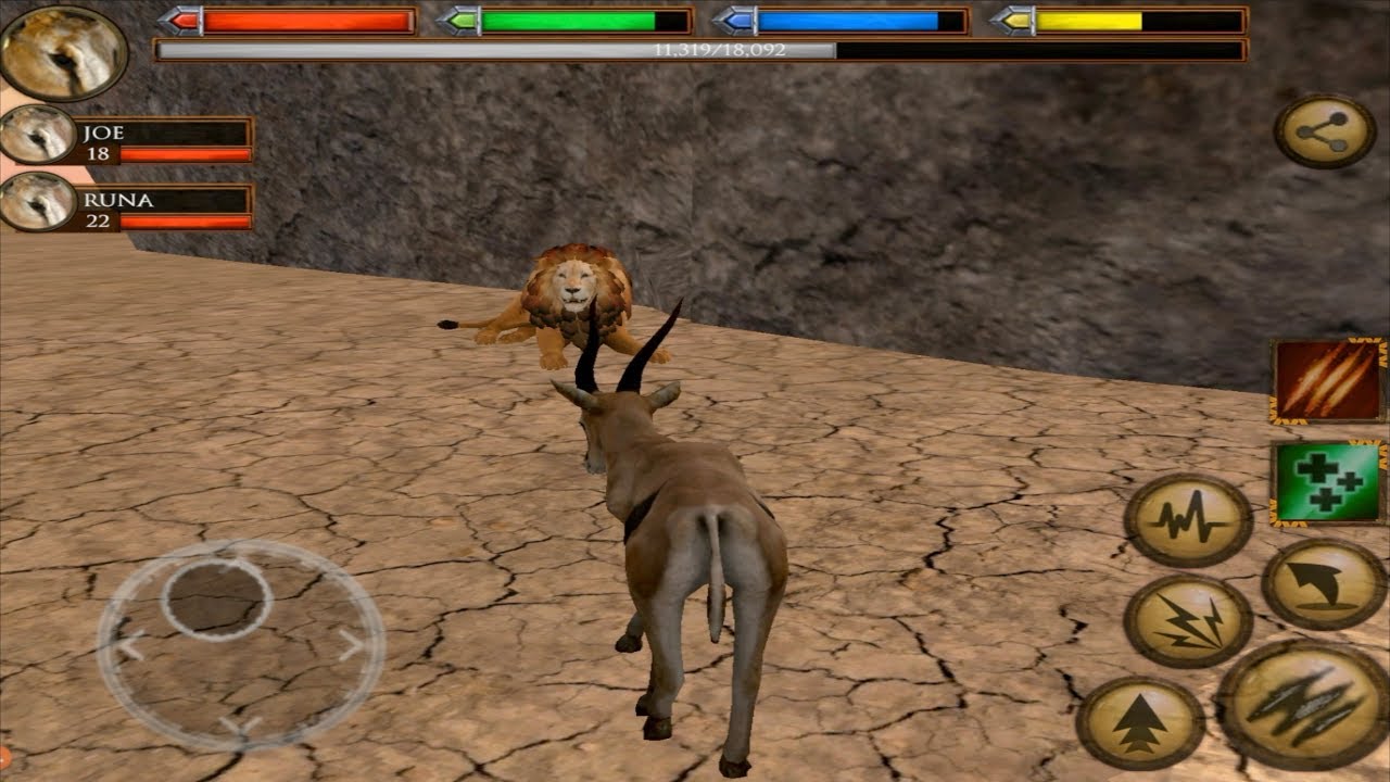 Furious Gazelle VS Angry Lion, Boss Fight, Ultimate Savanna Simulator