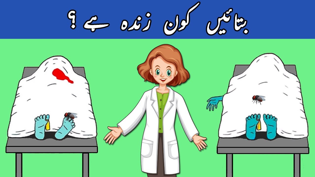 Urdu Paheliyan With Answers | Who is Alive ? | Funny Paheli | Tricky Riddles to Test your Logic
