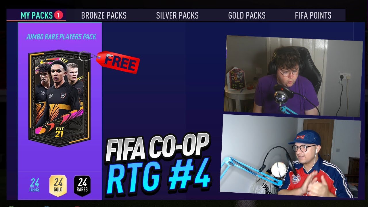 ANOTHER *FREE* 100K PACK! WE SCORE AN INSANE GOAL! (FIFA 21 Co-Op RTG Ep. 4)