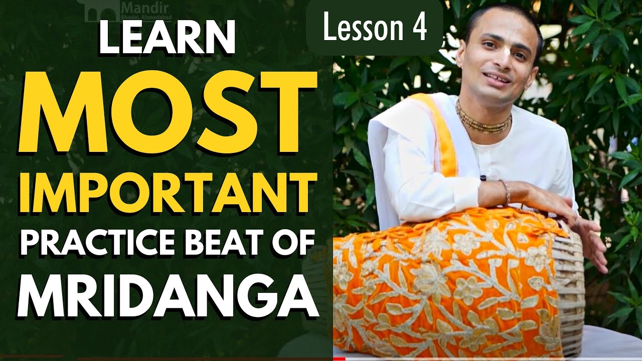 Lesson 4: Practice Beat TE RE | Learn Mridanga Easily by Krishna Kripa Dasa