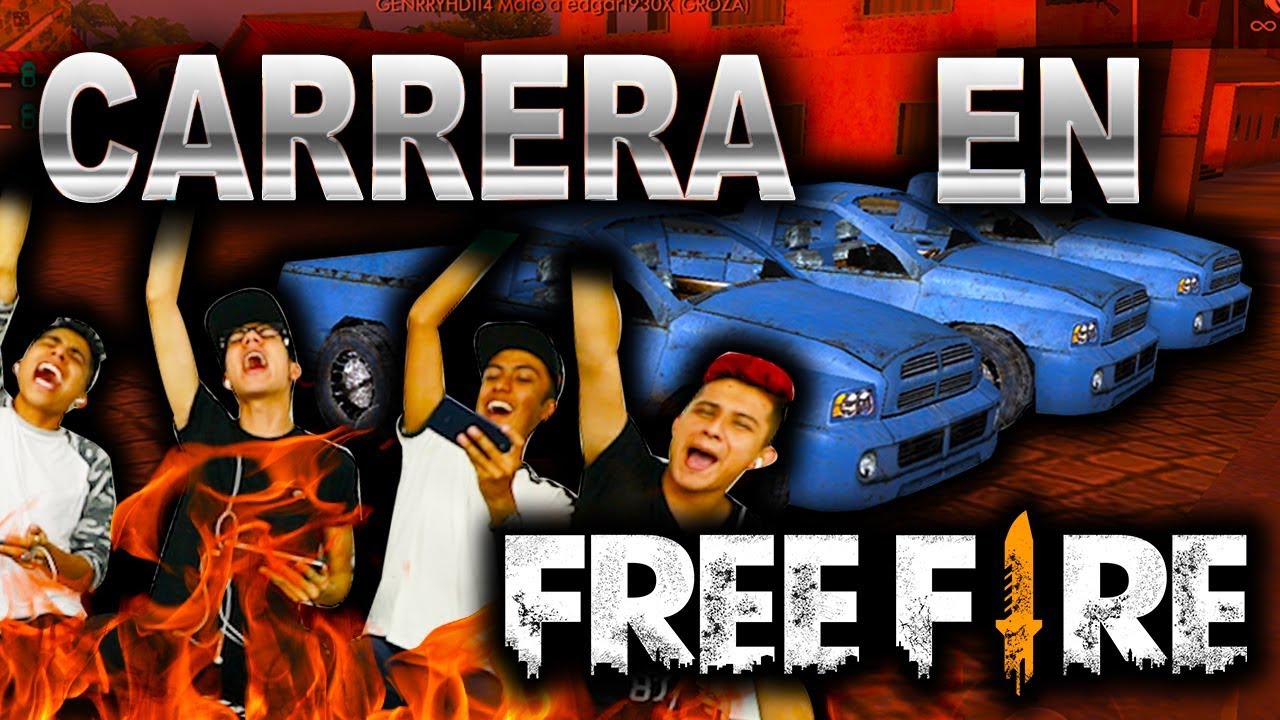 &iexcl;CARRERA EXTREMA en FREE FIRE! #TeamTrax - [ANTRAX] ☣