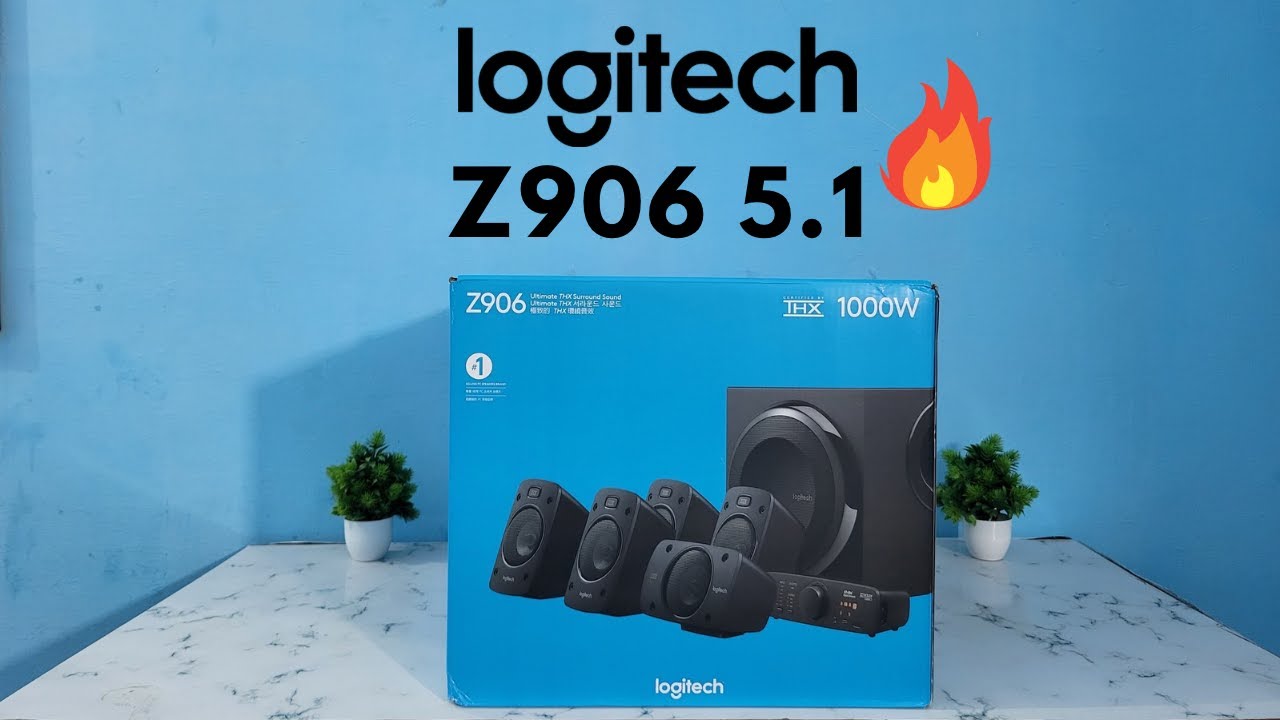 Logitech Z906 5.1 Surround Sound Home Theatre | Unboxing & First Look in 2025