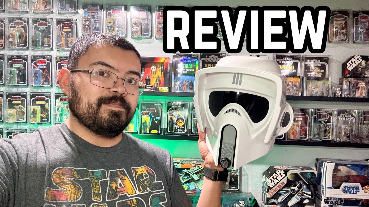 Стоит ли покупать шлем разведчика Hasbro Black Series? Распаковка и обзор