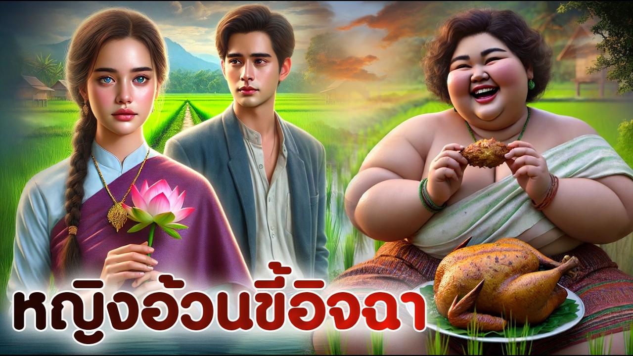 หญิงอ้วนขี้อิจฉา | นิทานก่อนนอน | PA PLEARN