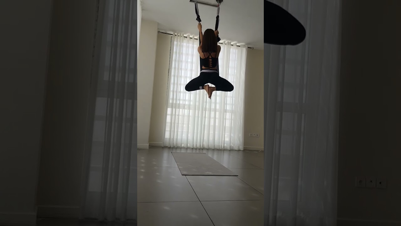 آموزش اریال یوگا. #aerial #yoga