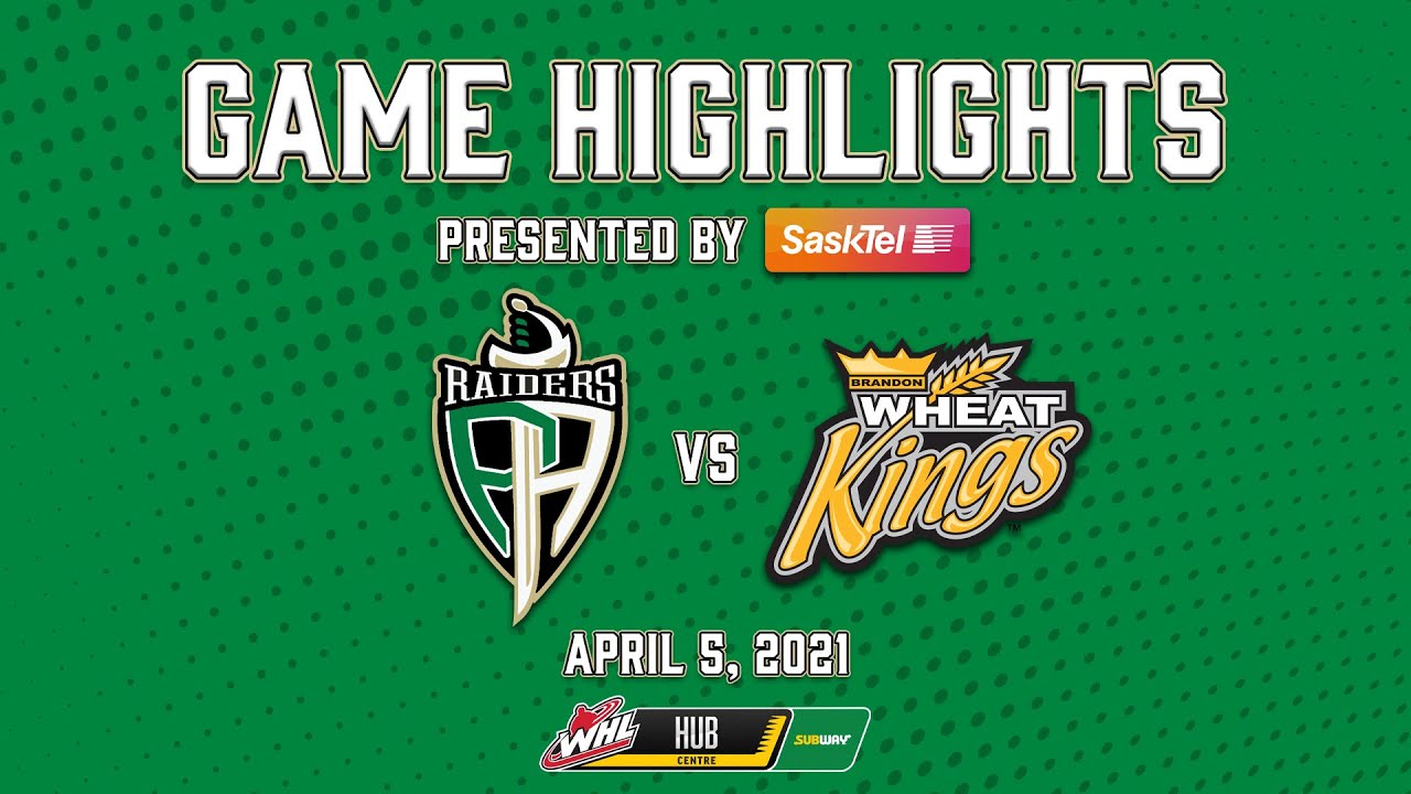 Game Highlights Presented By SaskTel - Raiders 2, Wheat Kings 3