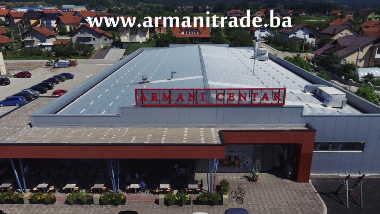 Armani Centar Žepče iz zraka