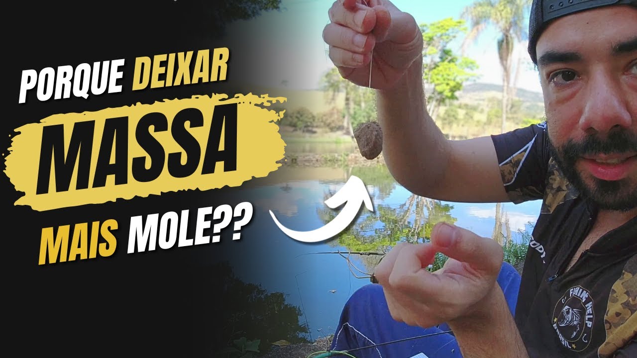 O SEGREDO DE DEIXAR O PONTO DA MASSA MOLE PARA TILÁPIA E CARPA