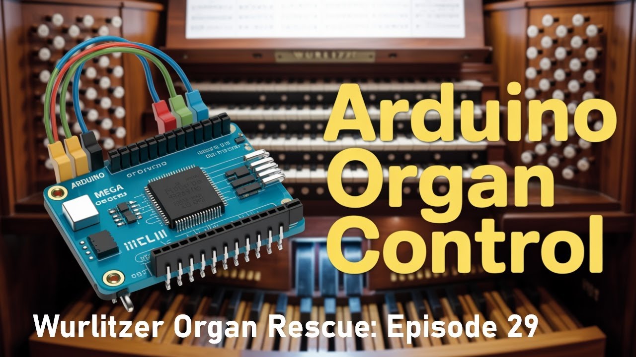 Using Arduino Mega and ChatGPT to add MIDI to a Wurlitzer Pipe Organ